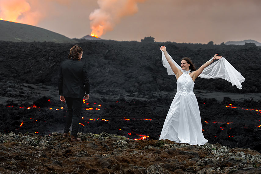 Mikela & Dušan, Destination Wedding on Iceland